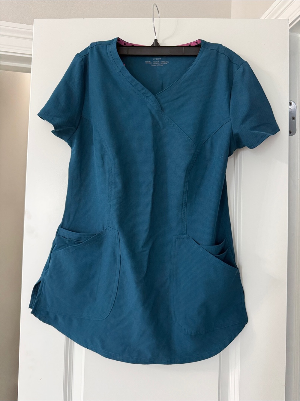 HeartSoul Women's Scrub Top with Pockets